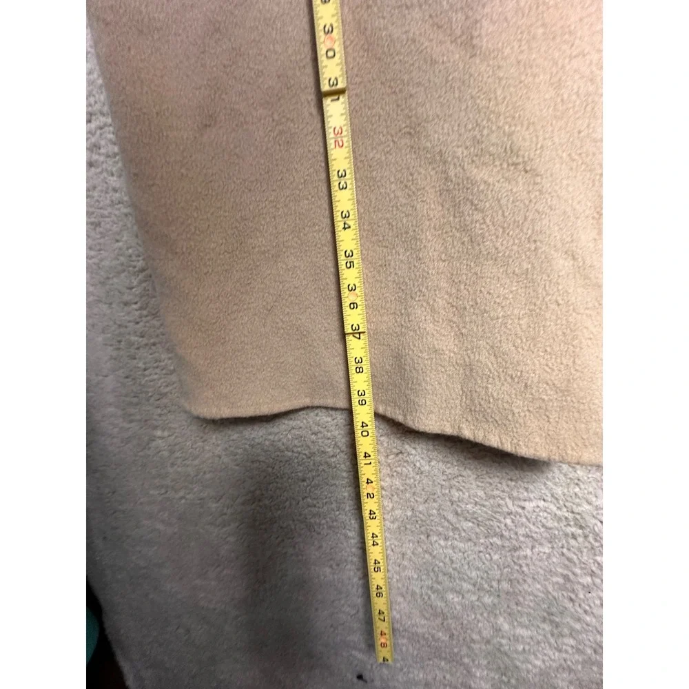 Aje Athletica Longline Tailored Vest Camel‎ Sleeveless Coat 16 Minimalist